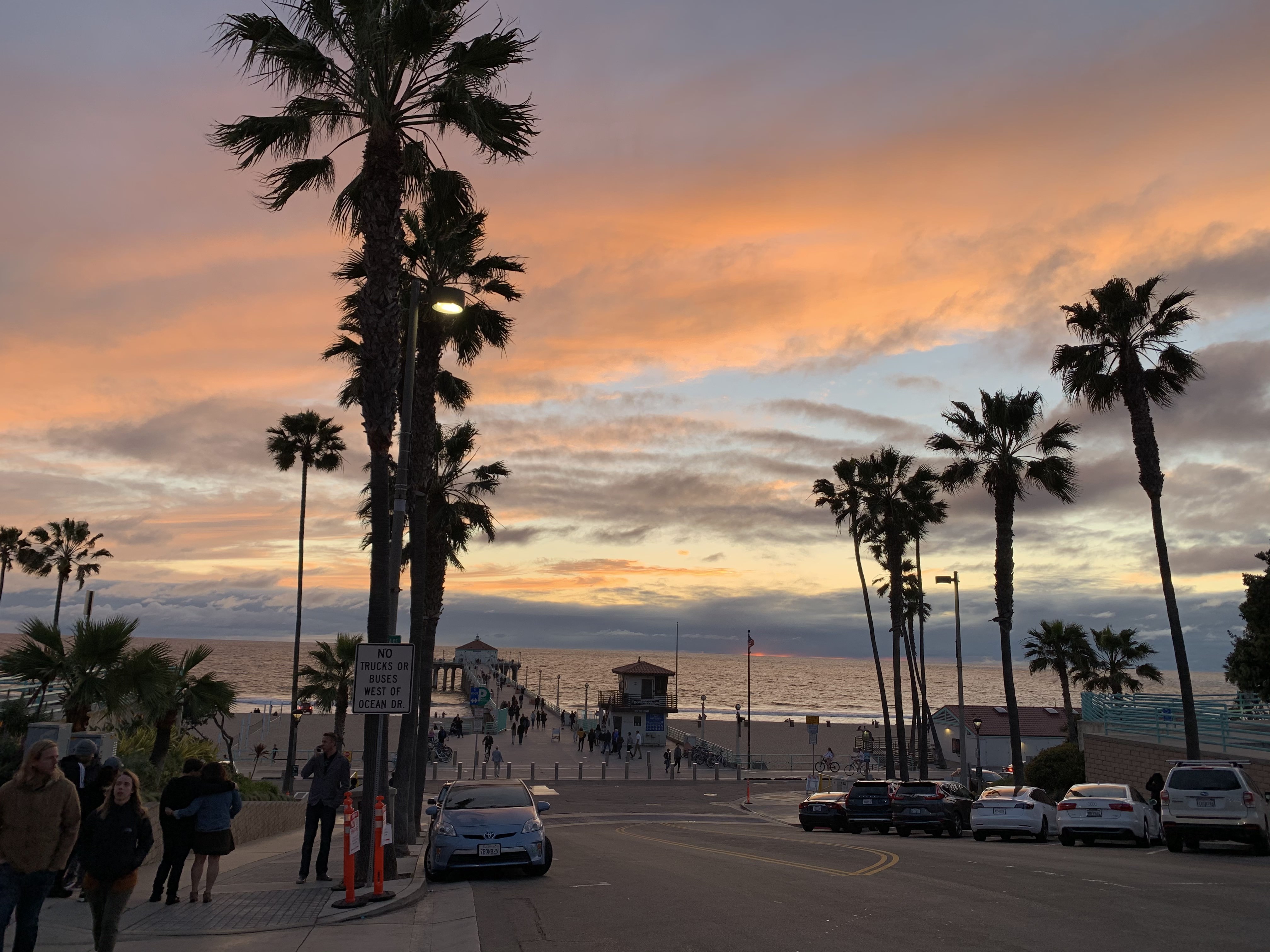 LA - Manhattan Beach Sunset